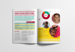 CAGES Foundation Annual Report Spread